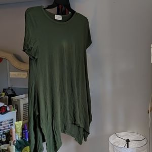 Olive green tunic